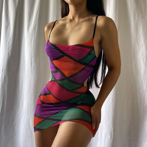 SUMMER MESH DRESS - Picture 3 of 4